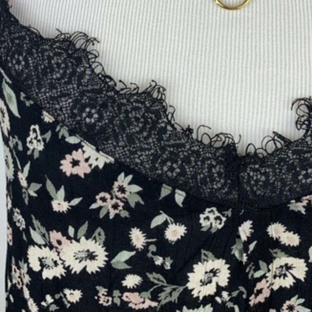 Boho Floral Slip Dress  NEW - Picture 3 of 12